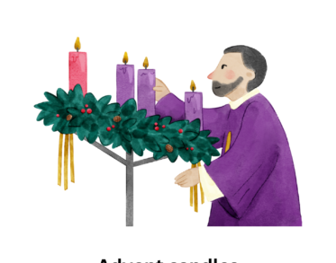 Advent candles